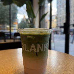 Iced Blueberry Matcha