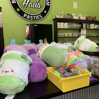 Pasty Haus - a variety of stuffed animals - Ice Cream & Frozen Yogurt Near Me - Frankenmuth, Michigan Pasty Haus - a variety of stuffed animals - Ice Cream & Frozen Yogurt Near Me - Frankenmuth, Michigan