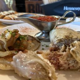 Pierogi, stuffed cabbage Pierogi, stuffed cabbage