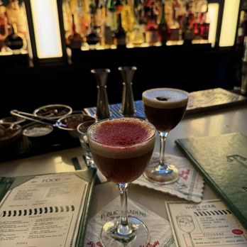 Public Gardens - Raspberry espresso martini - Italian Near Me - Toronto, Ontario