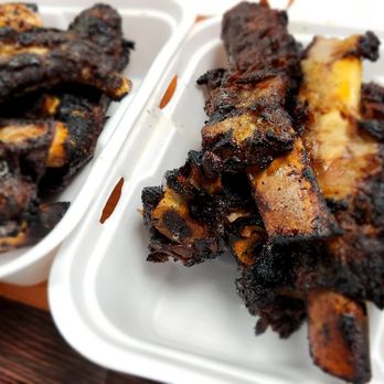 Matiki Island BBQ - Two #1 Beef Rib plates - Hawaiian Near Me - Anaheim, California