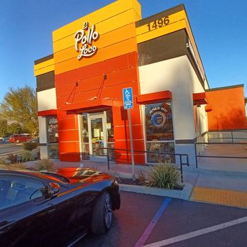 El Pollo Loco - El Pollo Loco Front Entrance Door - Mexican Near Me - Beaumont, California