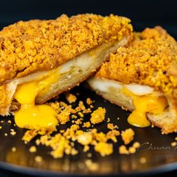 Durian Salted Egg Croissant