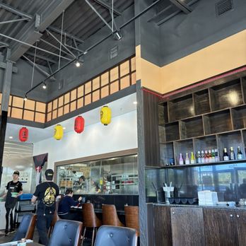 Kinya Ramen - Kitchen behind a glass wall - Ramen Near Me - Saint Johns, Florida