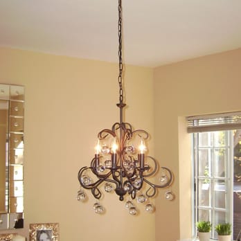 Barney's Handyman Service - This new crystal chandelier I assembled and installed dramatically improved the look and feel of this dining area. - Handyman Near Me - San Diego, California Barney's Handyman Service - This new crystal chandelier I assembled and installed dramatically improved the look and feel of this dining area. - Handyman Near Me - San Diego, California