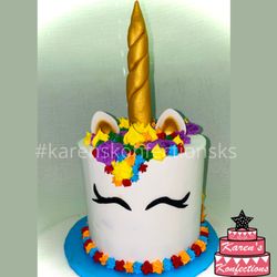 Funfetti Unicorn cake.