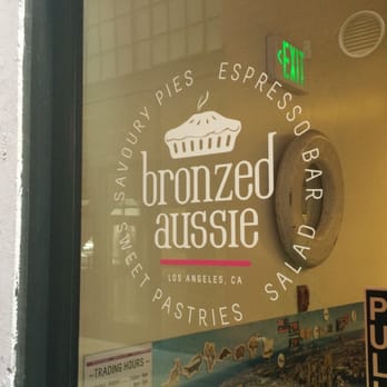 Bronzed Aussie - Store front window, tucked down in an alley. - Australian Near Me - Los Angeles, California