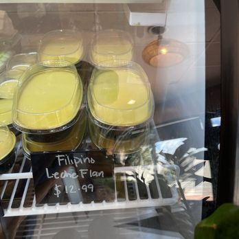 The Pan House - Leche flan, we also bought this - Asian Fusion Near Me - San Antonio, Texas