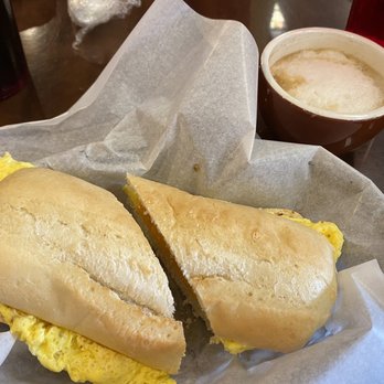 Chicory Cafe - Egg and Cheddar Sandwich & a Cappuccino - Coffee & Tea Near Me - South Bend, Indiana