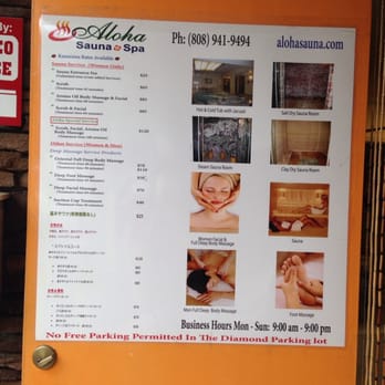 Aloha Sauna and Spa - Day Spas Near Me - Honolulu, Hawaii Aloha Sauna and Spa - Day Spas Near Me - Honolulu, Hawaii