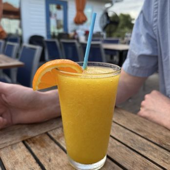 The Deck - Mango daiquiri - New American Near Me - Tybee Island, Georgia The Deck - Mango daiquiri - New American Near Me - Tybee Island, Georgia