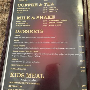 Café Nashta - Drinks/Kid's Menu - Breakfast & Brunch Near Me - Mercedes, Texas Café Nashta - Drinks/Kid's Menu - Breakfast & Brunch Near Me - Mercedes, Texas