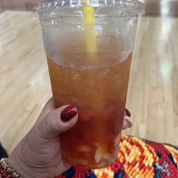 Lollicup Fresh - My lychee wave iced drink - Coffee & Tea Near Me - Ontario, California