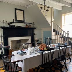 Historic Mansker's Station - The dining room in the Bowen House