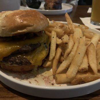 Ember & Iron - Wagyu burger and fries. - American Near Me - Jacksonville, Florida