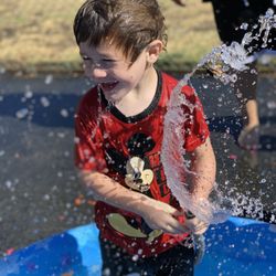 Splish... splash...
