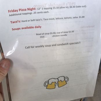 Phil's Rosedale Tavern - Menu - Pubs Near Me - Uniontown, Pennsylvania