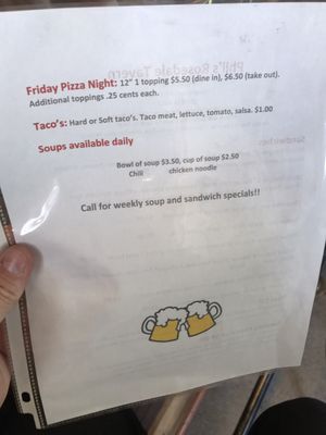 Menu photo 4 Phil's Rosedale Tavern Uniontown, PA