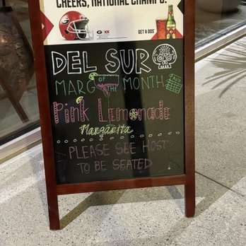 Del Sur - Outside sign with the special - Tacos Near Me - Pooler, Georgia