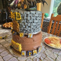 M&E Cake DeZigns and Catering - Dungeons and Dragons