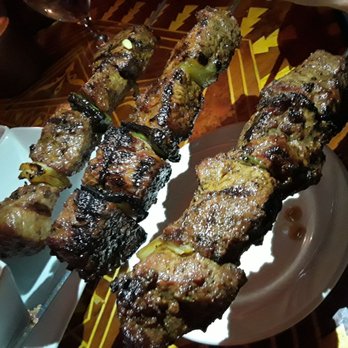 Marrakech - Course 4, beef kabobs - Middle Eastern Near Me - Las Vegas, Nevada Marrakech - Course 4, beef kabobs - Middle Eastern Near Me - Las Vegas, Nevada