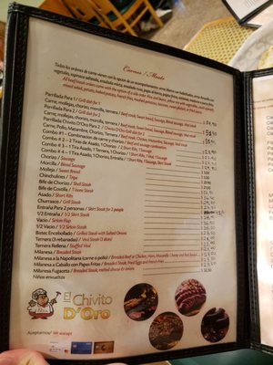 Menu photo 1 El Chivito D’ Oro Jackson Heights, NY