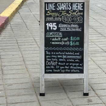 Cave Store - Sign - Walking Tours Near Me - La Jolla, California