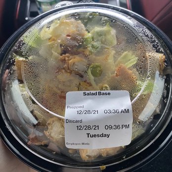 Arby's - Expired salad. - Sandwiches Near Me - Mifflinville, Pennsylvania Arby's - Expired salad. - Sandwiches Near Me - Mifflinville, Pennsylvania