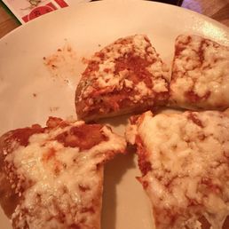 Kids pizza brought out like this