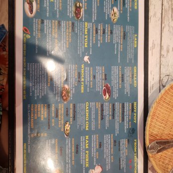 Zaab Zaab - Menu - 7/24/2022 - Thai Near Me - Elmhurst, New York Zaab Zaab - Menu - 7/24/2022 - Thai Near Me - Elmhurst, New York