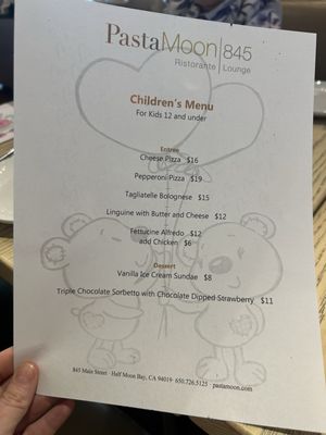 Menu photo 2 Pasta Moon Half Moon Bay, CA