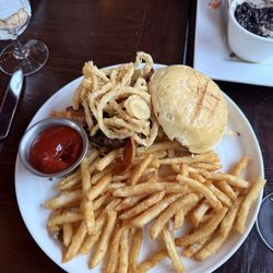 Cactus Rose Restaurant & Tequila Bar - Burger and fries