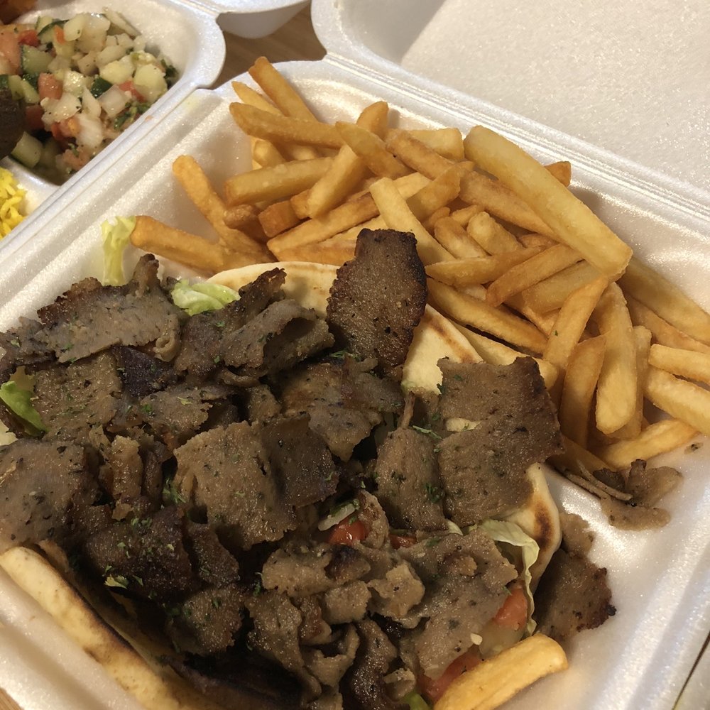 Rockin' Moroccan - Lamb Gyro (I requested no sauce) - Moroccan Near Me