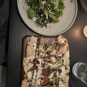 Café Momentum - Pittsburgh - House salad and "The Cure" flatbread - Community Service/Non-Profit Near Me - Pittsburgh, Pennsylvania