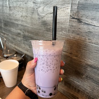 Red Flame - Ube drink - Hot Pot Near Me - Artesia, California