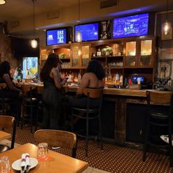 The bar