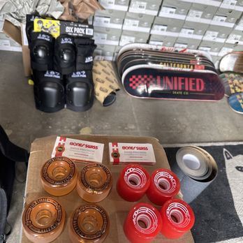 Unified Skate - new wheels and bearings !!! very happy - Skate Shops Near Me - Los Angeles, California Unified Skate - new wheels and bearings !!! very happy - Skate Shops Near Me - Los Angeles, California