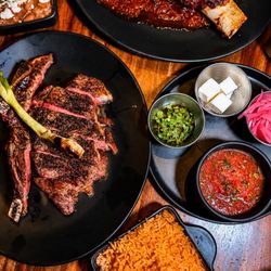 Ribeye and tomahawk
