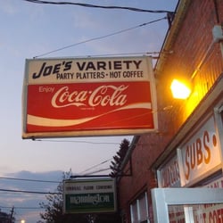 Joe's Variety Deli - 5am Sign!