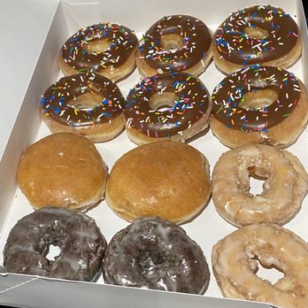 Krispy Kreme - Yummy dozen! - Donuts Near Me - Mission Viejo, California