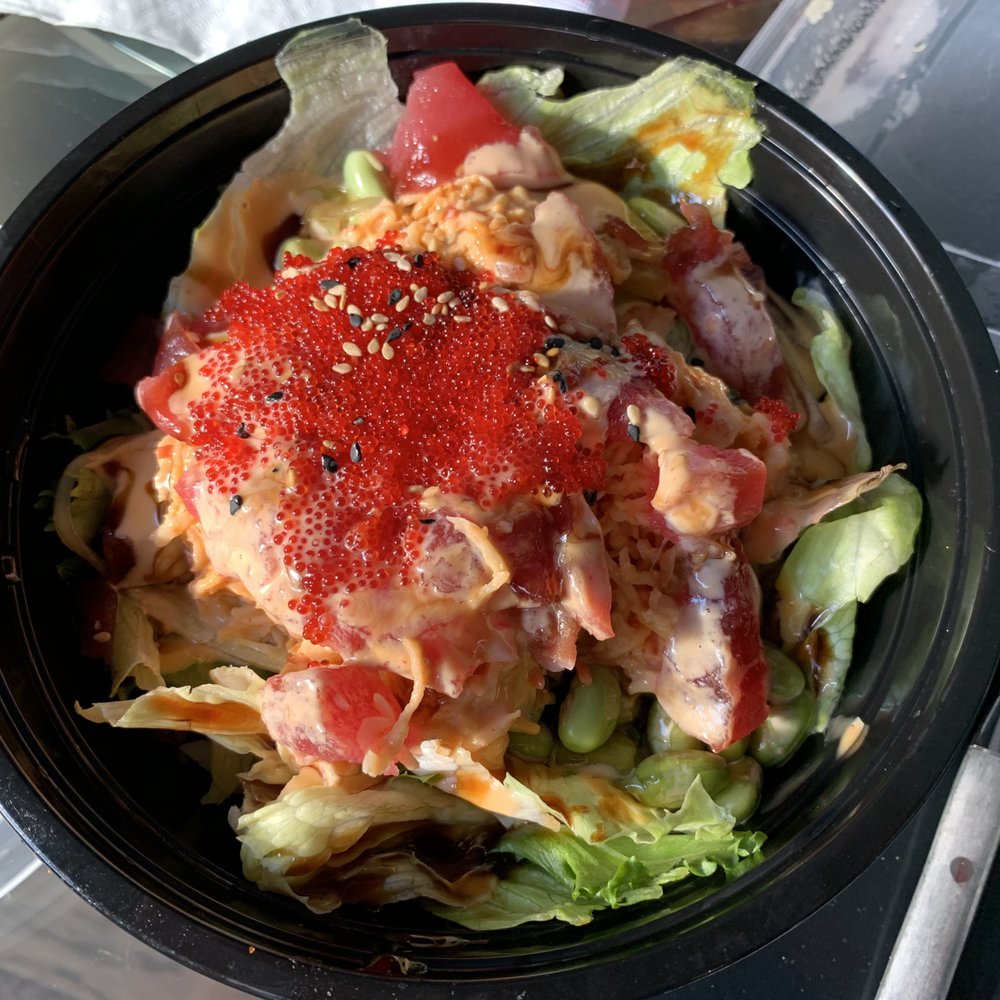 Bamboo Kitchen & Bar - Tuna Poke Bowl - Thai Near Me - Port Perry, Ontario