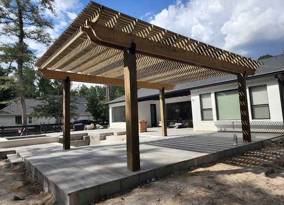 Pergolas - A Pergola will bring to your backyard that cozy feeling, nothing else compares to that sensation, sharing special moments with your family and friends will become unforgettable! Email or call us today for a fast response and quote