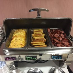 What an outstanding free breakfast! This is just one of the breakfast stations. Awesome! What an outstanding free breakfast! This is just one of the breakfast stations. Awesome!