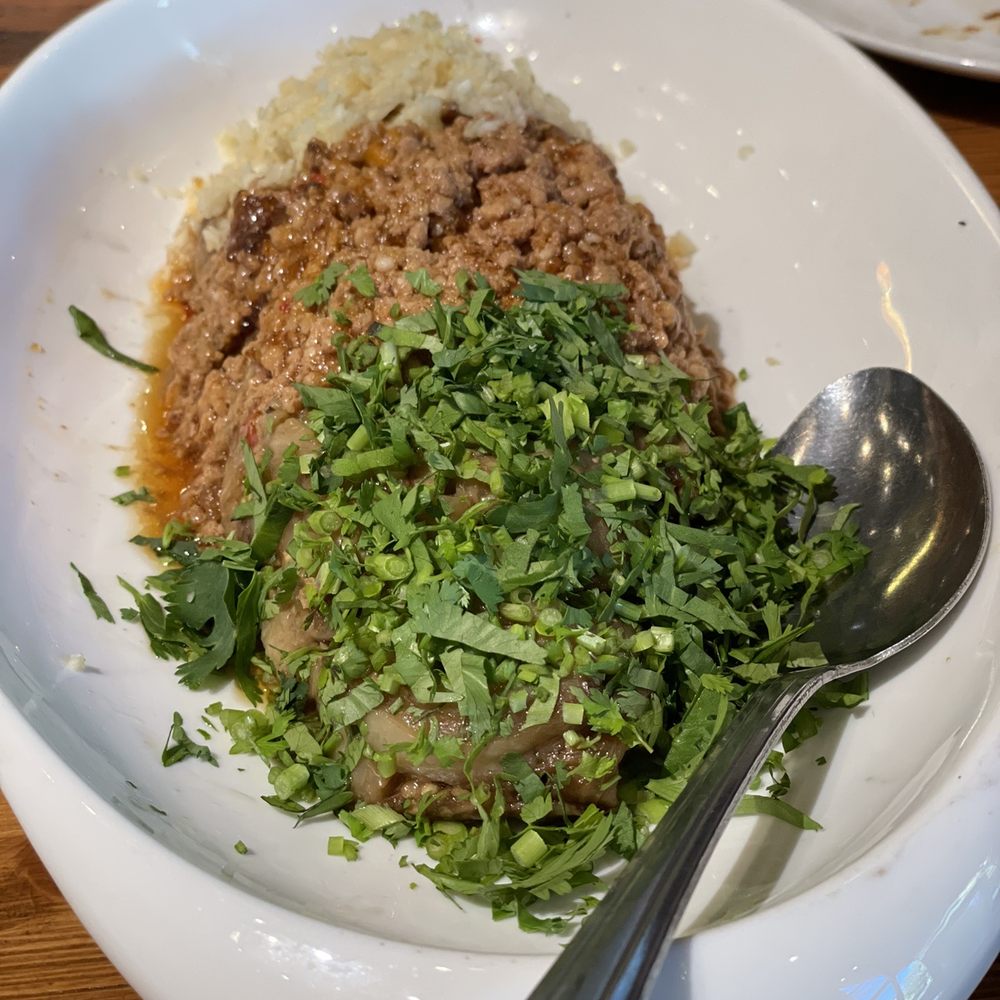 Easterly - A4Eggplant with Minced Pork, Garlic, and Cilantro Special - Chinese Near Me - Santa Clara, California Easterly - A4Eggplant with Minced Pork, Garlic, and Cilantro Special - Chinese Near Me - Santa Clara, California