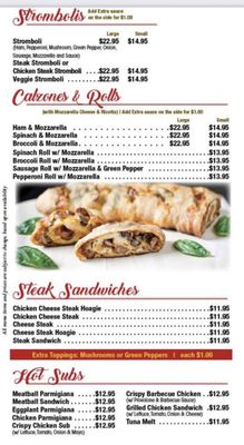 Menu photo 3 La Borgata Pizza Coopersburg, PA