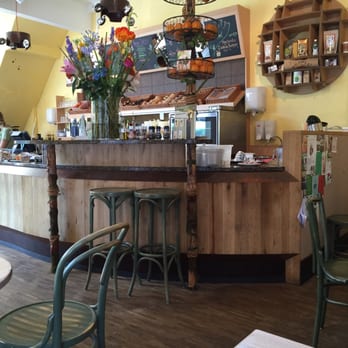 Bagels & Beans - Inside near the bar - Bagels Near Me - Amsterdam, New Hampshire