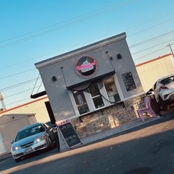 Whipped - Front of drive through