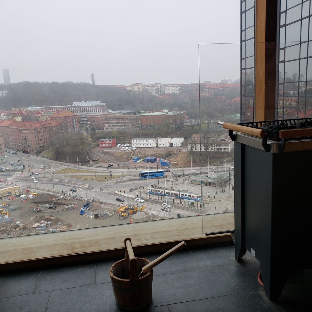 Upper house spa - View from the sauna - Massage Near Me - Göteborg, O