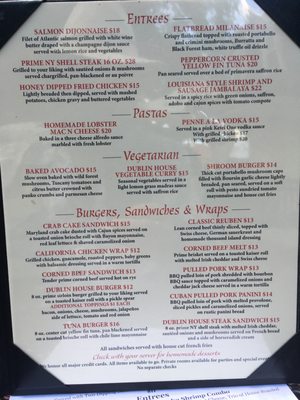 Menu photo 4 The Dublin House Red Bank, NJ