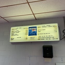 Portville Drive-In - Menu